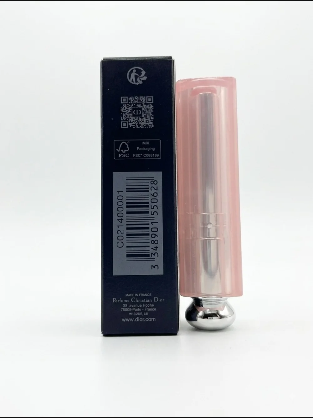 Dior Addict Lip Glow & Color Reviver Balm — 001 Pink NIB